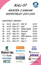 Koko kauden otteluohjelma