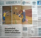 KoLen juniorit Kouvolan Sanomissa tammikuussa 2018